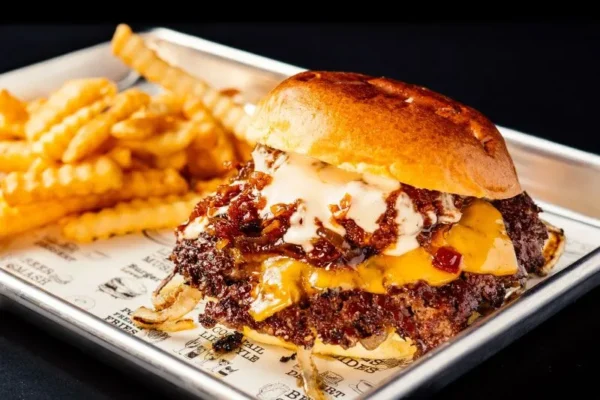 Hamburguesa de cecina